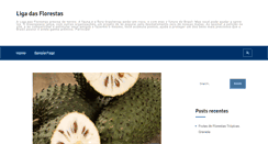 Desktop Screenshot of ligadasflorestas.com.br